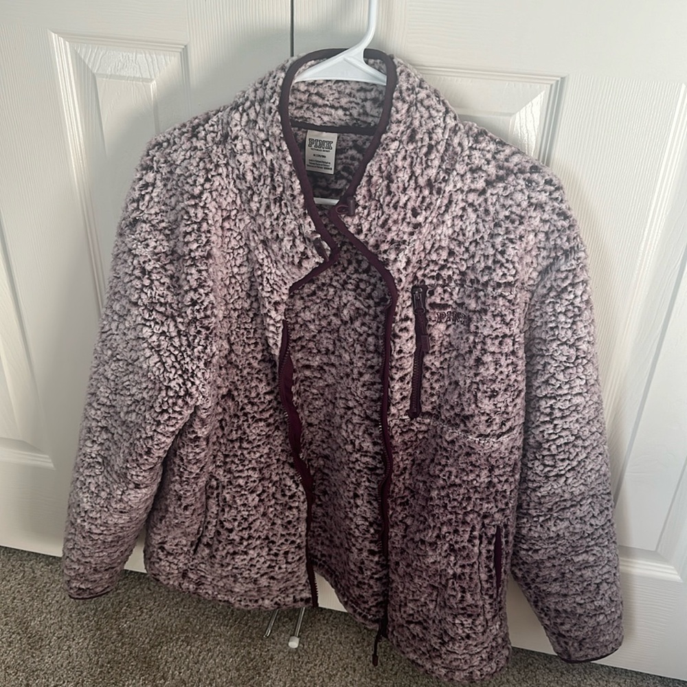 Victoria secret Sherpa full zip up